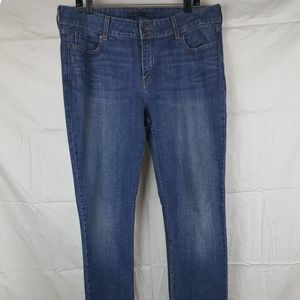 Women Levi's 526 Slender Straight (Size: 14)